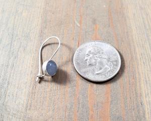 dainty blue earrings