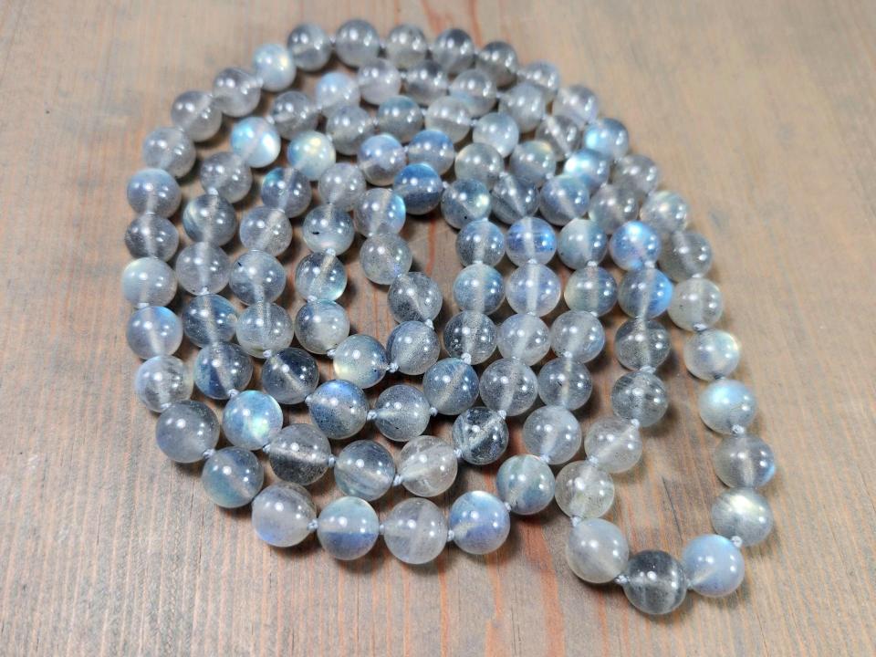 36 Inch Labradorite Necklace