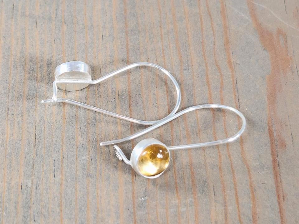 handmade silver earrings